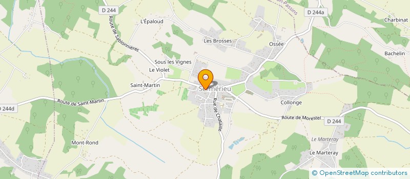 localisation de l'entreprise COMITE DES FETES DU BOUCHAGE à LE BOUCHAGE