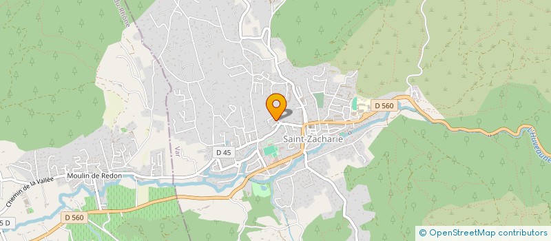 localisation de l'entreprise COMITE DES FETES DU PLA D'AUPS  PLAN D'AUPS SAINTE BAUME