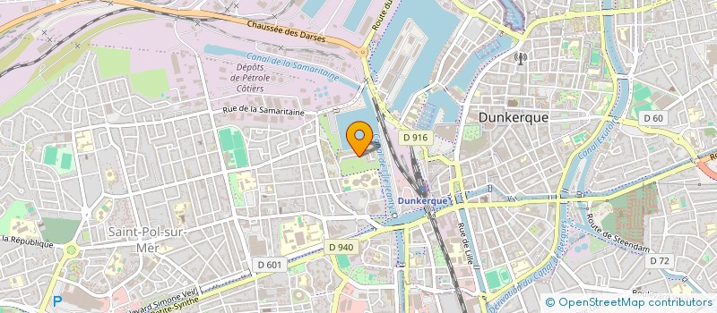 localisation de l'entreprise COMITE DES FETES DU PLAN D'EAU à DUNKERQUE