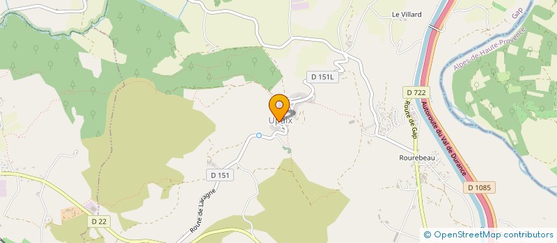 localisation de l'entreprise COMITE DES FETES DU POET  LE POET