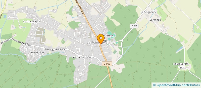 localisation de l'entreprise COMITE DES FETES DU POINCONNET à LE POINCONNET