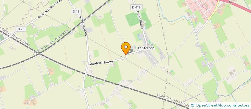 localisation de l'entreprise COMITE DES FETES DU STEENT JE à BAILLEUL