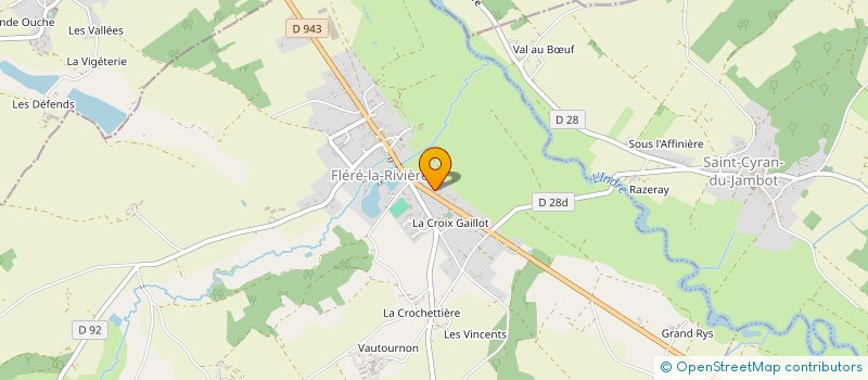 localisation de l'entreprise COMITE DES FETES DU TRANGER à LE TRANGER