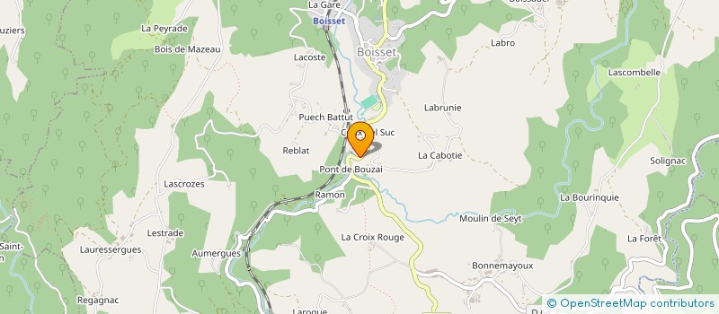 localisation de l'entreprise COMITE DES FETES DU TRIOULOU à LE TRIOULOU