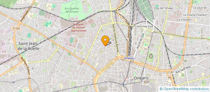 localisation de l'entreprise COMITE DES FETES DUNOIS-CHATEAUDUN-FBG BANNIER à ORLEANS