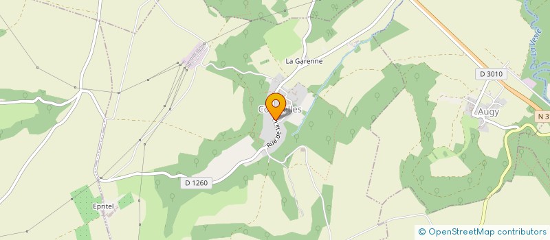 localisation de l'entreprise COMITE DES FETES ET D'ANIMATION  COUVRELLES