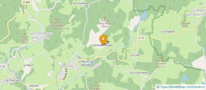 localisation de l'entreprise COMITE DES FETES ET D'ANIMATION DE BASVILLE à BASVILLE