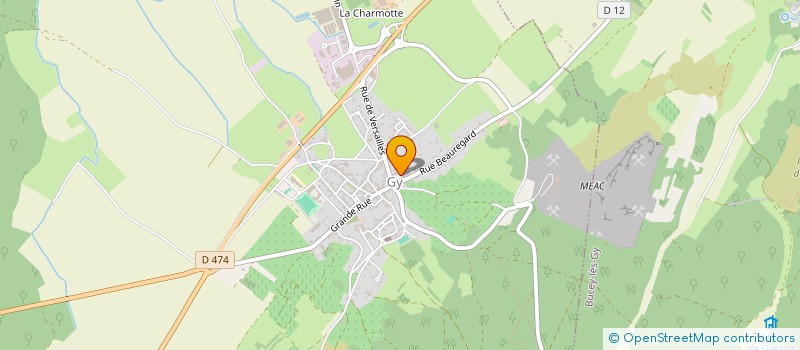 localisation de l'entreprise COMITE DES FETES ET D'ANIMATION DE MONTBOILLON  MONTBOILLON