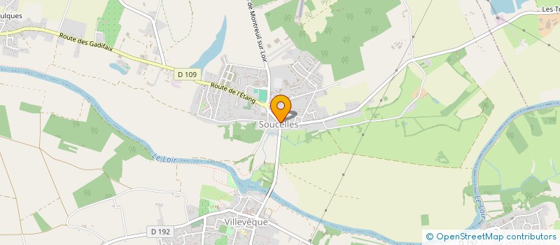 localisation de l'entreprise COMITE DES FETES ET DE LA BIENFAISANCE DE LUE EN BAUGEOIS  JARZE VILLAGES