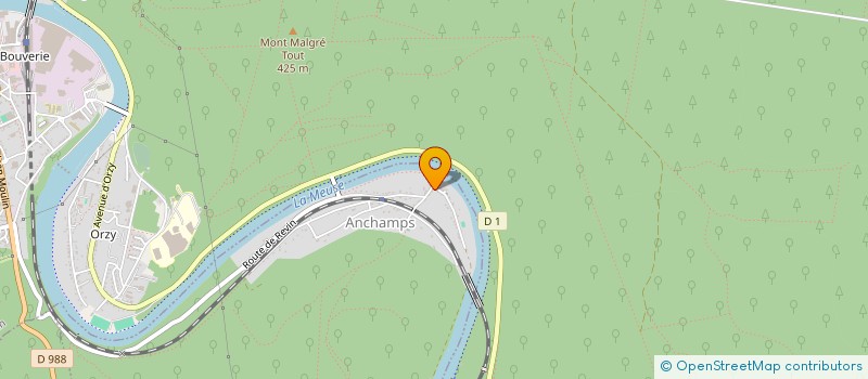 localisation de l'entreprise COMITE DES FETES ET DE LOISIRS D'ANCHAMPS  ANCHAMPS