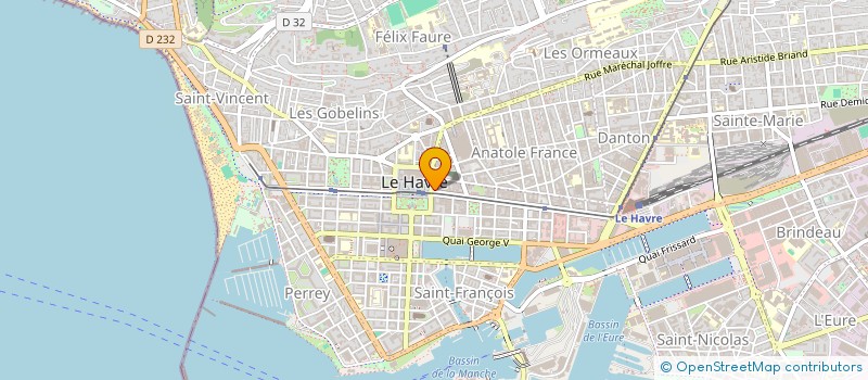 localisation de l'entreprise COMITE DES FETES ET DES ANCIENS DE ROUELLES  LE HAVRE