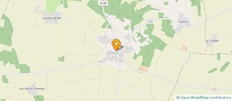 localisation de l'entreprise COMITE DES FETES ET DES LOISIRS DE SAINT-LEGER  SAINT-LEGER