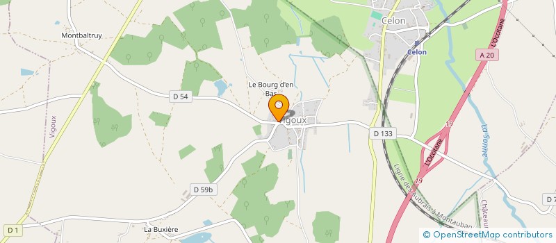 localisation de l'entreprise COMITE DES FETES ET LOISIRS à VIGOUX