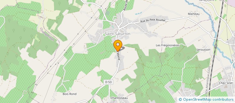 localisation de l'entreprise COMITE DES FETES ET LOISIRS à DOUZAT
