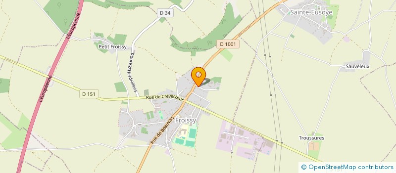 localisation de l'entreprise COMITE DES FETES ET LOISIRS DE PUITS LA VALLEE  PUITS-LA-VALLEE