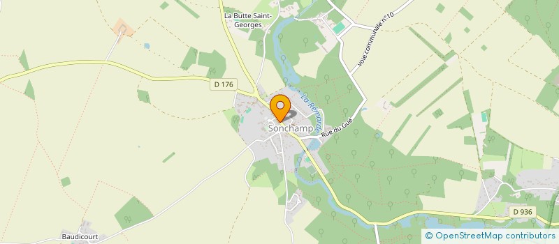 localisation de l'entreprise COMITE DES FETES ET LOISIRS DE SONCHAMP  SONCHAMP