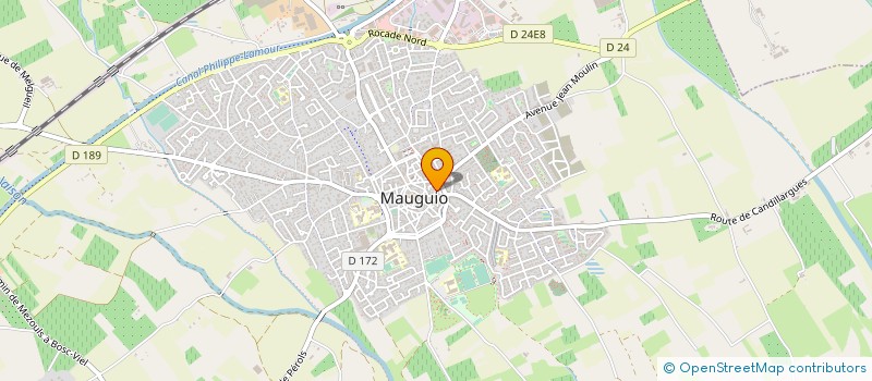 localisation de l'entreprise COMITE DES FETES EXTRA MUNICIPAL DE CANDILLARGUES  CANDILLARGUES