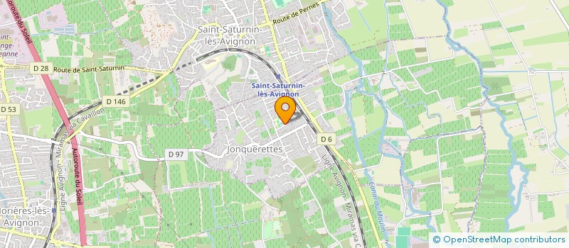 localisation de l'entreprise COMITE DES FETES  JONQUERETTOIS  JONQUERETTES