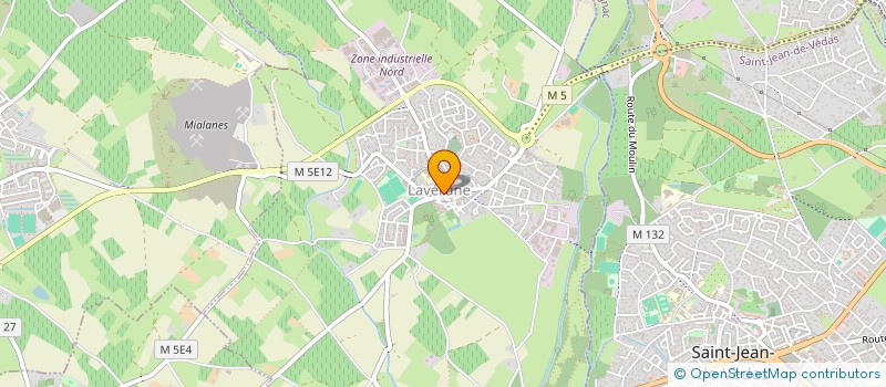 localisation de l'entreprise COMITE DES FETES LAVERUNE  LAVERUNE