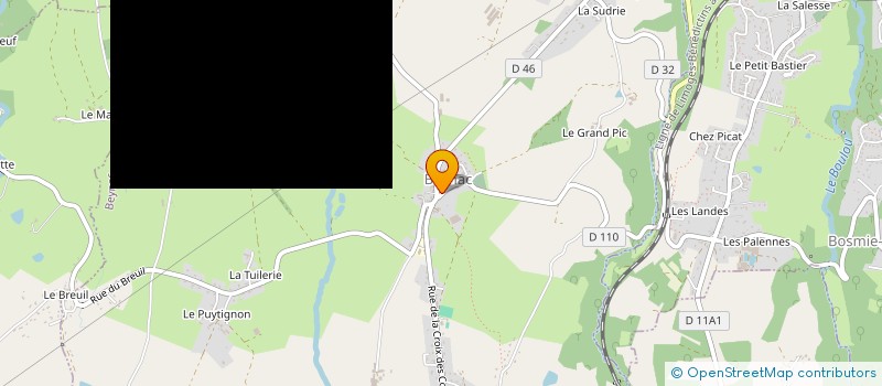 localisation de l'entreprise COMITE DES FETES LES AMIS DE ST YRIEIX SOUS AIXE à SAINT-YRIEIX-SOUS-AIXE