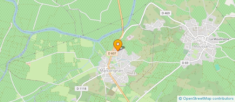 localisation de l'entreprise COMITE DES FETES LES COPAINS D ABORD à MARCORIGNAN