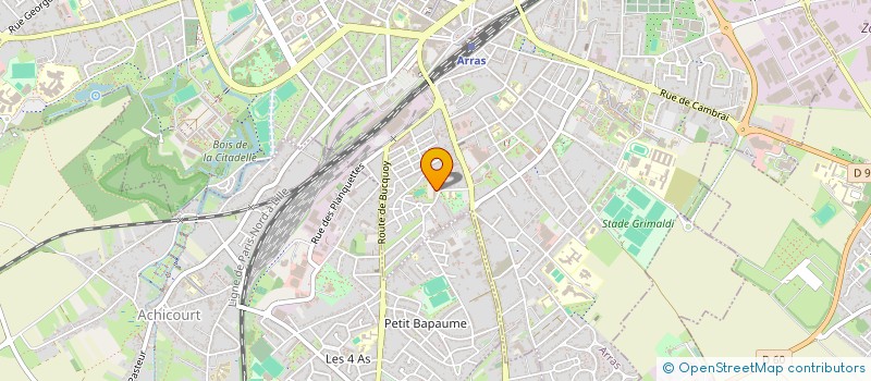 localisation de l'entreprise COMITE DES FETES LES FAUBOURGS DE RONVILLE à ARRAS