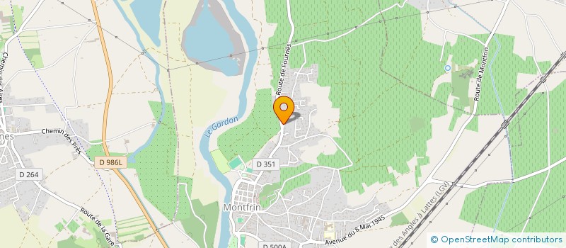 localisation de l'entreprise COMITE DES FETES LI JOUVEN DE MOUNT-FRIN  MONTFRIN