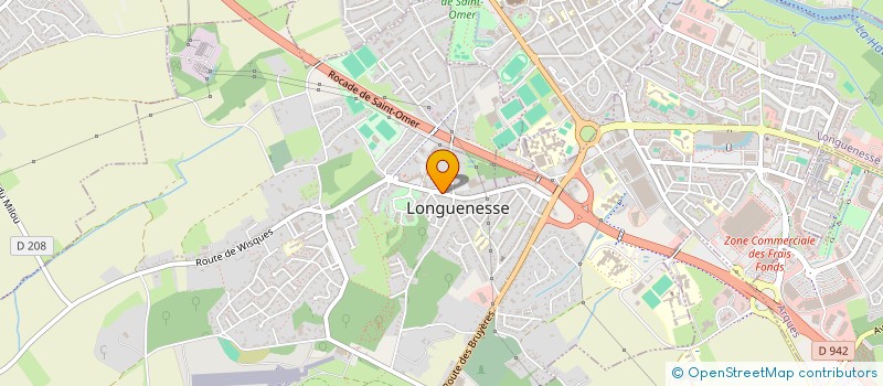 localisation de l'entreprise COMITE DES FETES LONGUENESSE à LONGUENESSE