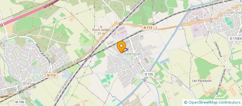 localisation de l'entreprise COMITE DES FETES LOU SEDEN à VALERGUES