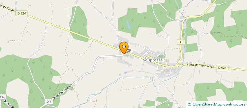 localisation de l'entreprise COMITE DES FETES LOURQUEN  LOURQUEN