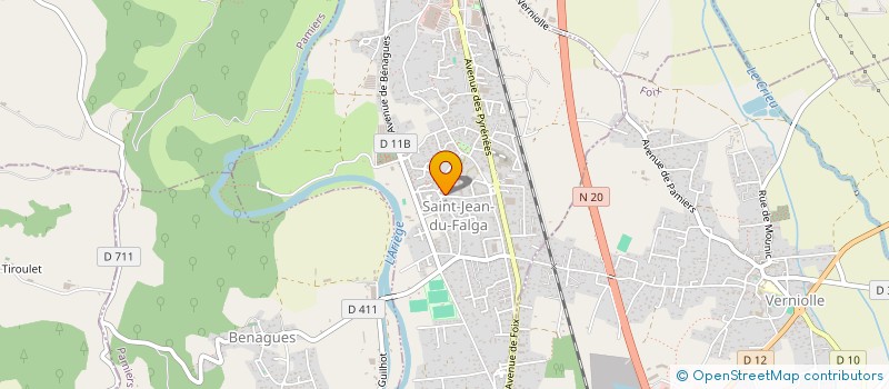 localisation de l'entreprise COMITE DES FETES PERMANENT DE LES ISSARDS à LES ISSARDS
