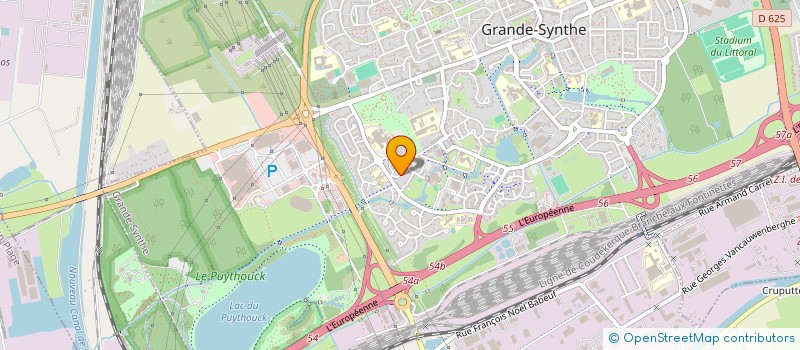 localisation de l'entreprise COMITE DES FETES QUARTIER DU COURGHAIN à GRANDE-SYNTHE