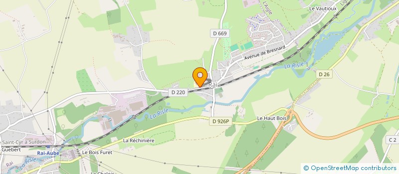 localisation de l'entreprise COMITE DES FETES RAILOIS à RAI