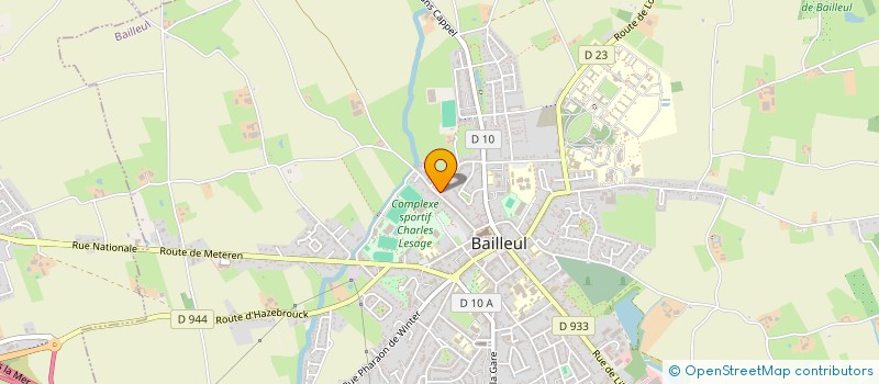 localisation de l'entreprise COMITE DES FETES RUES DES FOULONS ET DU KORTENKER BIEN FAIRE ET LAISSER DIRE  à BAILLEUL