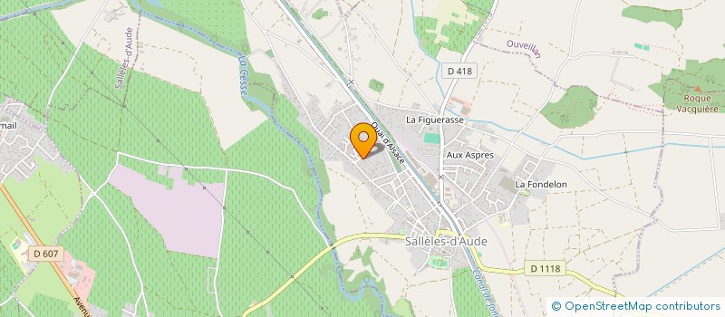 localisation de l'entreprise COMITE DES FETES SALLELOIS à SALLELES-D'AUDE