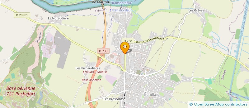 localisation de l'entreprise COMITE DES FETES SPORTS LOISIRS  ECHILLAIS