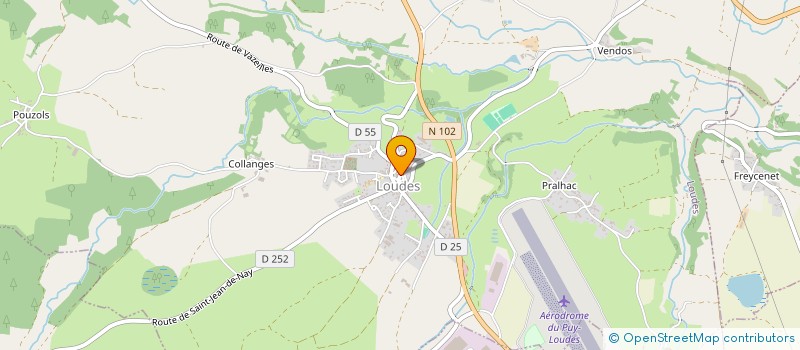 localisation de l'entreprise COMITE DES FETES VAZEILLES LIMANDRES  VAZEILLES-LIMANDRE