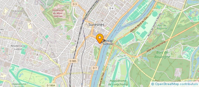 localisation de l'entreprise COMITE DES FROMAGERIES BEL à SURESNES