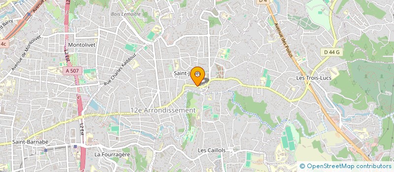 localisation de l'entreprise COMITE DES INTERETS GENERAUX DU QUARTIER DE SAINT JULIEN à MARSEILLE