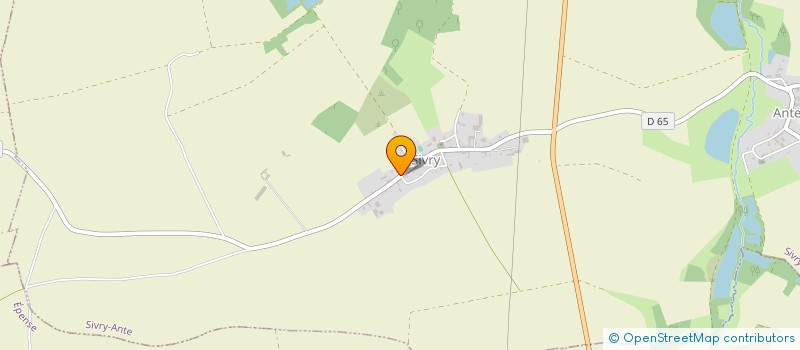 localisation de l'entreprise COMITE DES JEUNES DE SIVRY ANTE  SIVRY-ANTE