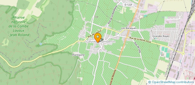 localisation de l'entreprise COMITE DES JUMELAGES CHAMBOLLE MUSIGNY  CHAMBOLLE-MUSIGNY