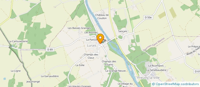 localisation de l'entreprise COMITE DES LABOUREURS DE LURAIS à LURAIS