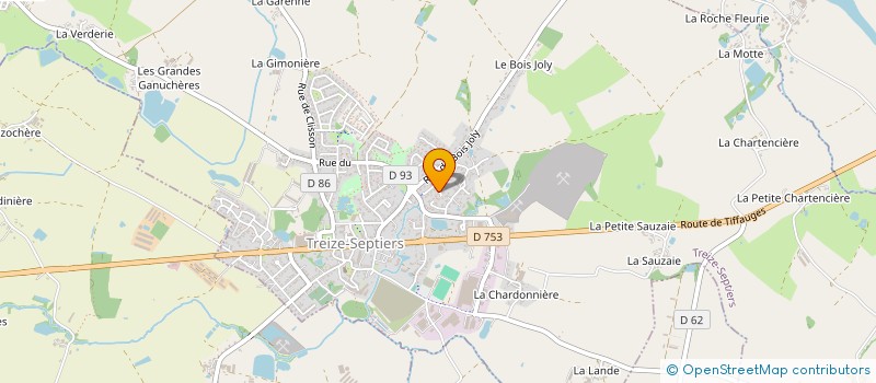 localisation de l'entreprise COMITE DES LOISIRS à MONTAIGU-VENDEE