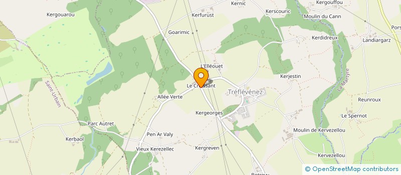 localisation de l'entreprise COMITE DES LOISIRS  TREFLEVENEZ