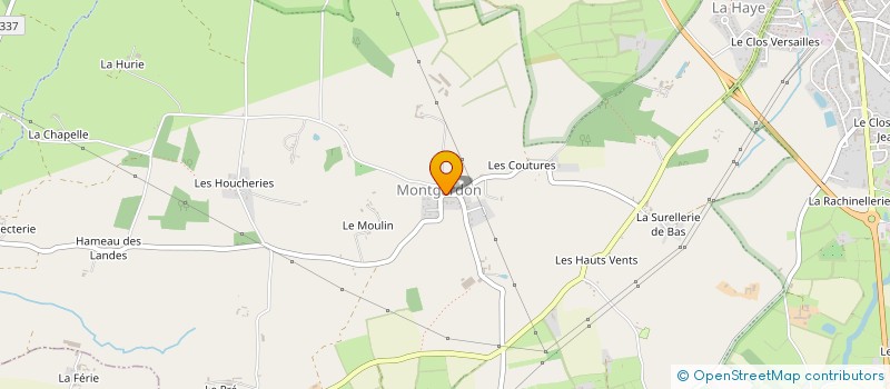 localisation de l'entreprise COMITE DES LOISIRS DE MONTGARDON  LA HAYE