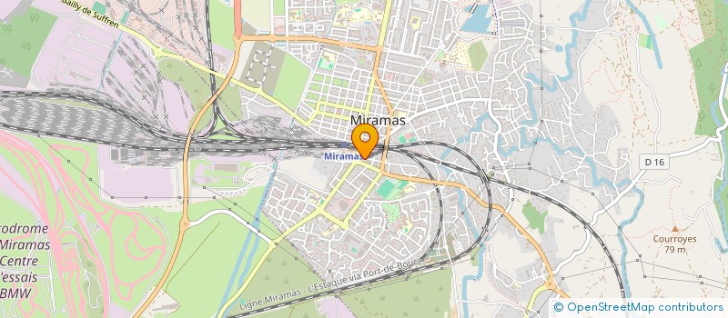localisation de l'entreprise COMITE DES OEUVRES SOCIAL DU PERSONNEL TERRITORIAL DE LA VILLE DE MIRAMAS à MIRAMAS