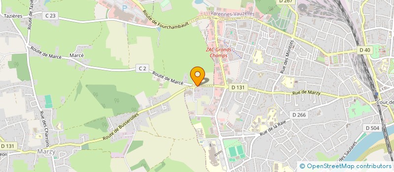 localisation de l'entreprise COMITE DES OEUVRES SOCIALES DE NEVERS AGGLOMERATION à NEVERS