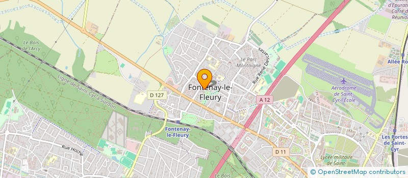 localisation de l'entreprise COMITE DES OEUVRES SOCIALES DU PERSONNEL COMMUNAL DE FONTENAY LE FLEURY à FONTENAY LE FLEURY