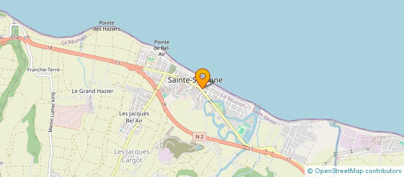 localisation de l'entreprise COMITE DES OEUVRES SOCIALES DU PERSONNEL DES SERVICES MUNICIPAUX DE LA VILLE DE SAINTE SUZANNE à SAINTE-SUZANNE