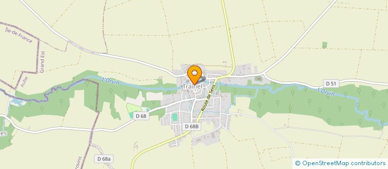 localisation de l'entreprise COMITE DES OEUVRES SOCIALES MAIRIE NOGENT SUR SEINE à NOGENT-SUR-SEINE
